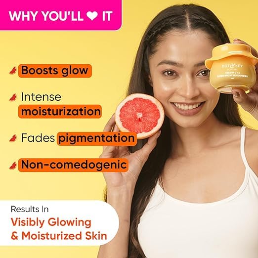 Generic Dot & Key Vitamin C + E Sorbet Super Bright Moisturiser for Face Vitamin C Face Moisturiser for Glowing Skin