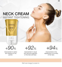 FHRKZZ AH-8 Firming Neck Cream with Acetyl Hexapeptide-8 & Ceramide NP – Anti-Aging, Reduce Wrinkles Chin, Lifting, Tightens Sagging Skin, Hydrates & Smooths Neck & Décolleté —— 120g