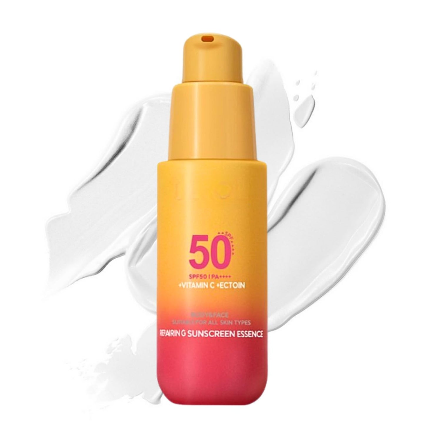 Lumiter Sunscreen Essence, SPF 50+ PA+++, Sun Cream for All Skin Types, Lightweight & Non Greasy Sun Protection
