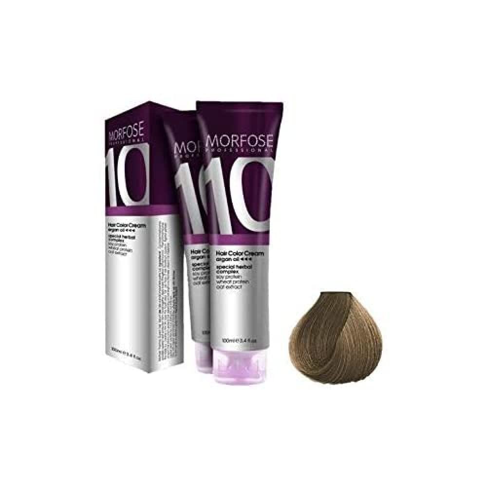 Morfose 10 Professional Hair Colour Cream 100 ml, No. 8S Intense Light Auburn