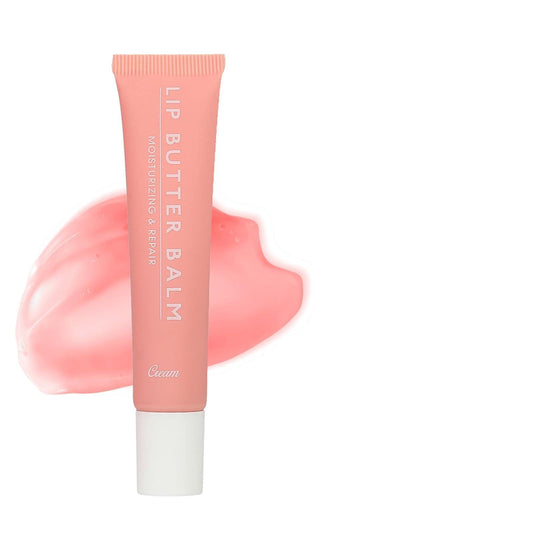 ewku Summer Lip Butter Balm, Long-Lasting Moisturizing Lip Balm, Natural Lip Balm Contains Shea Butter, Lip Care for Dry Lips, Chapped Lips, Shine and Hydration