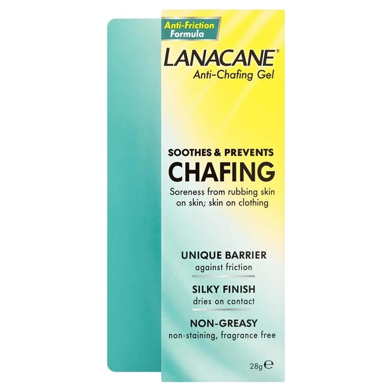Lanacane Anti-Chafing Gel, 1 oz (28g), Soothes & Prevents Chafing, Soreness from Rubbing Sink on Skin for All Skin Types
