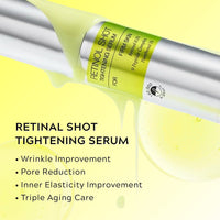 Retinol Shot Tightening Serum, Anti Aging Face Serum with Retinol Peptide, Wrinkles and Fine Lines, Firmer Skin, 30ml