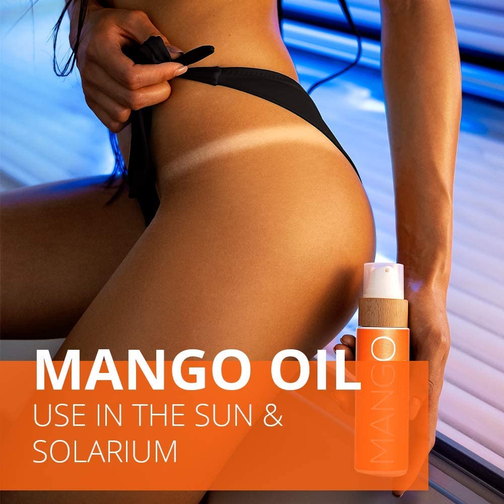 COCOSOLIS Mango Tan Accelerator with Vitamin E, Bio Oil Body Lotion for Natural Tan (200)