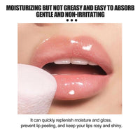 ewku Summer Lip Butter Balm, Long-Lasting Moisturizing Lip Balm, Natural Lip Balm Contains Shea Butter, Lip Care for Dry Lips, Chapped Lips, Shine and Hydration