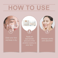 OuXing Ginseng & Rice Cream,Rice Cream for Face,Rice Ra-w Pulp Face Cream,Kor-ean Face Cr-eam,Rice Moisturizer,Anti Wrinkle Face-Cream,Anti-Aging & Glass Skin Kor-ean Moisturiser,Fa-ce Moisturiser