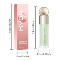 KYDA Liquid Blush, Color Change Blush Oil Tint, Moisturizing Lightweight Blendable Feel, Soft Cream Face Blush-Color Changing Pink