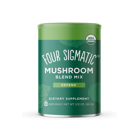 Generic Four Sigma Mushroom Blend Powder, Defend Mix, 60 grams