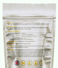 Vitmad Zinc 100mg x 180 Tablets Max Strength 300% RDA