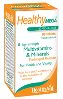 HealthAid Healthy Mega - Prolong Release - 90 Vegetarian Tablets