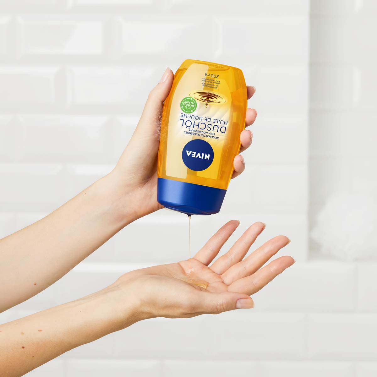 Nivea Natural Shower Oil with Natural Oils 200 ml
