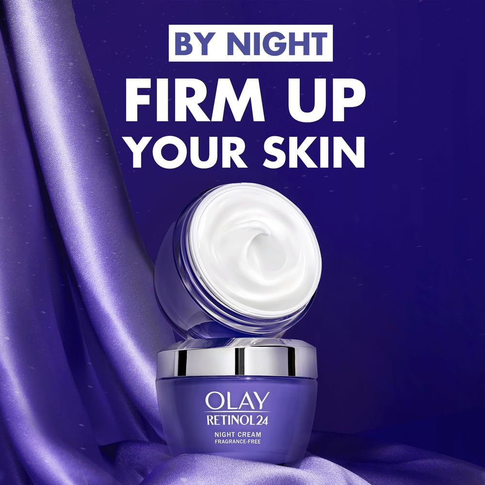 Olay Moisturiser Skin Care Sets & Kits, Womens Gift Sets, Retinol24 Night Cream 50ml & Regenerist Face Cream, 50ml, Instantly Hydrates For 24H