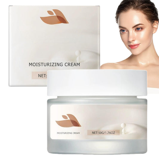 OuXing Ginseng & Rice Cream,Rice Cream for Face,Rice Ra-w Pulp Face Cream,Kor-ean Face Cr-eam,Rice Moisturizer,Anti Wrinkle Face-Cream,Anti-Aging & Glass Skin Kor-ean Moisturiser,Fa-ce Moisturiser