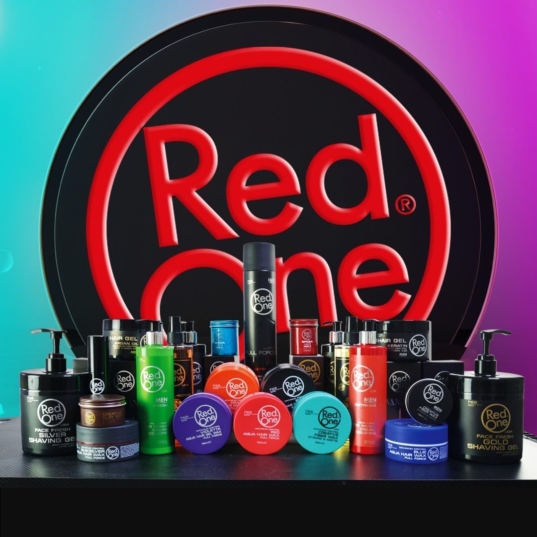 Redone Hair Styling Aqua Hair Wax Cobra 150ml | Full Force | Strong Hold | Lemon & Mandarine Scent | Women & Men Hair Wax | Texturizing | 150ml