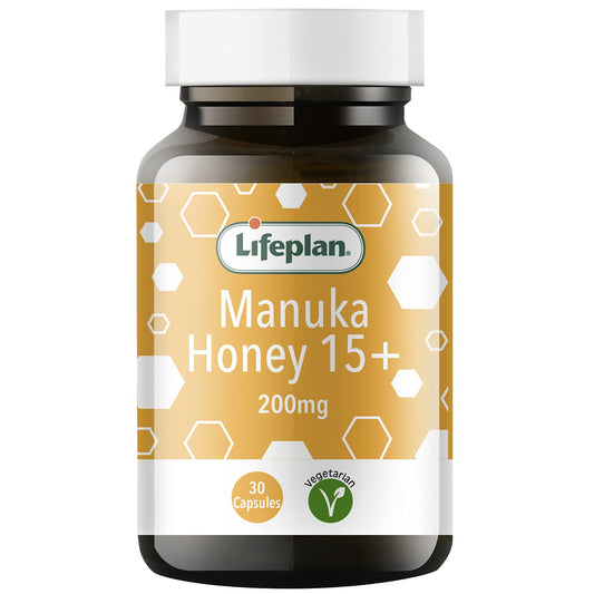 Lifeplan Manuka Honey 16+ 200mg 30 Caps (Pack of 5)