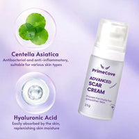 PrimeCove - Advanced Scar Cream (35g) | Remove Surgery, Injury and Acne Scars