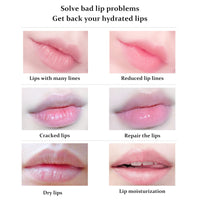 KYDA 20Pcs Moisturizing Lip Mask Set, Collagen Lip Sleep Mask Reduces Lip Lines and Natural Moisture Lip Mask Patches,Effectively Anti-Wrinkle and Nourish The Lip Skin Nourishes Lip Care Pad (B- Red)
