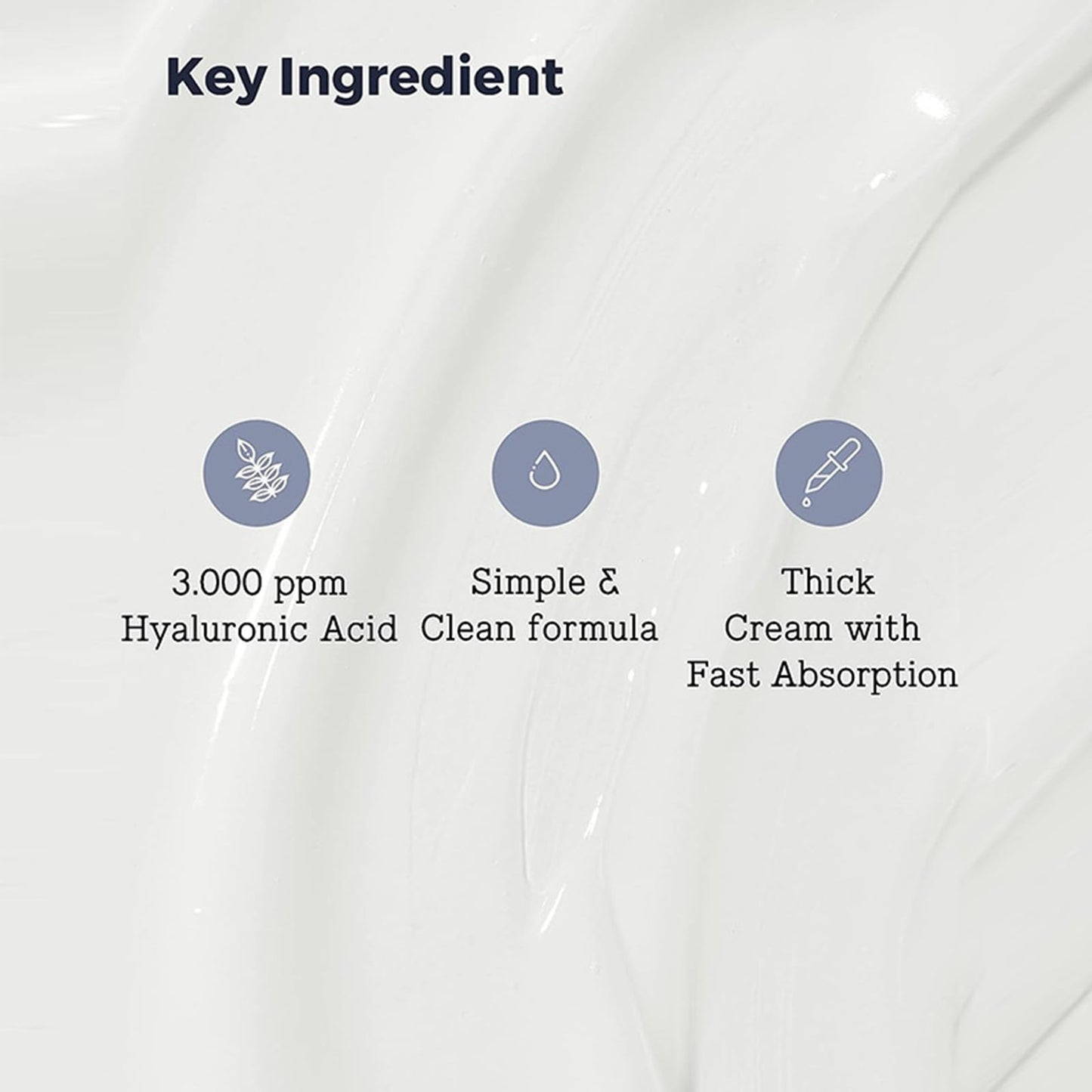 GNAUMORE Hyaluronic Acid Intensive Cream,Anti Aging Face Cream with Hyaluronic Acid and Snail Extract,Skincare Moisturiser Long-lasting Hydration,Anti Aging Face Cream Hyaluronic Acid Moisturiser 100g