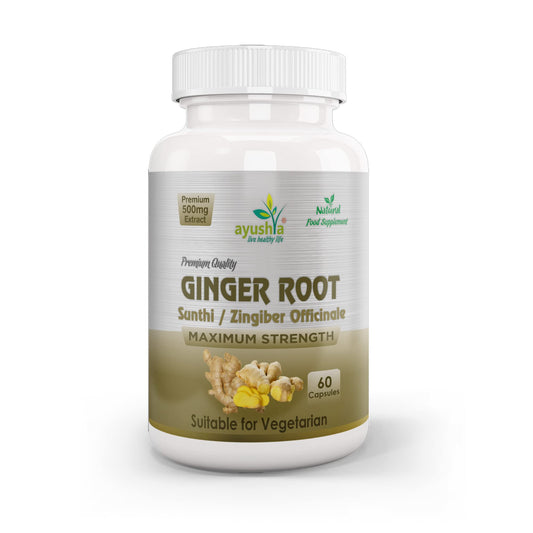 Ayushya Ginger Root (Sunthi) Capsule