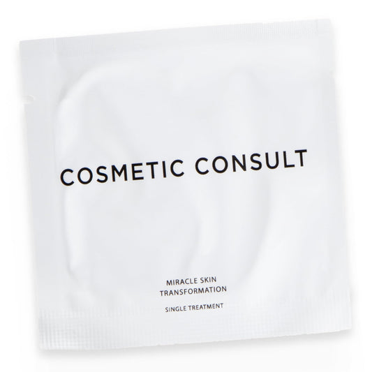 Cosmetic Consult Miracle Skin Transformation By Ashley Stobart | Rejuvenates & Refreshes Skin Overnight, Smooths Wrinkles & Acne, Boosts Collagen, Anti-Ageing Skin Cleanser | 1 x Single Wipe