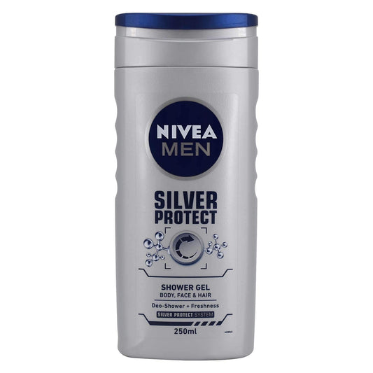 Nivea Silver Protect Shower Gel for Men 250 ml