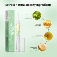 2PCS Radiant Nail Growth Oil,Cuticle Oil for Nail,Cuticle Nail O/il,Radiant Nail Growth Oi/l Pen,Nail Growth O/il,Cuticle Moisturizer & Nail Strengthener,Finger Edge Manicure Nourishing Pen