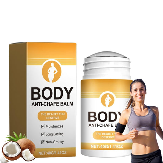 Fankayi Anti Chafe Balm,Anti Chafing Balm,Anti-Chafing Stick,Anti Chafing Cream,Thigh Chafing Cream,Water & Sweat Proof,Prevent Rubbing Dry Skin for Wear And Damage,Dryness & Long-Lasting Protection