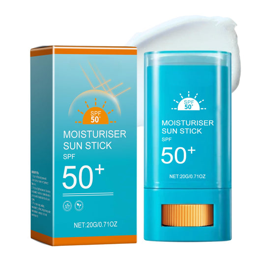 Sunblock Stick SPF 50 PA+++, Sun Cream SPF50+ for Face & Body, High Protection Travel Size Sunscreen, Waterproof Sunblock, Ultra Light UV Protetion Sunscreen Stick, Moisturizing & Refreshing