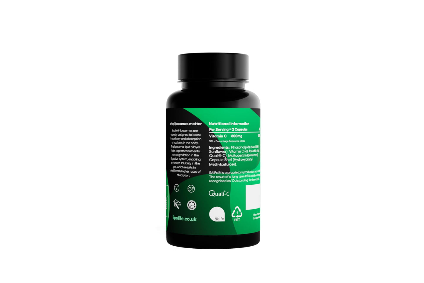 Lipolife Liposomal Vitamin C 60 Capsules - lipolife