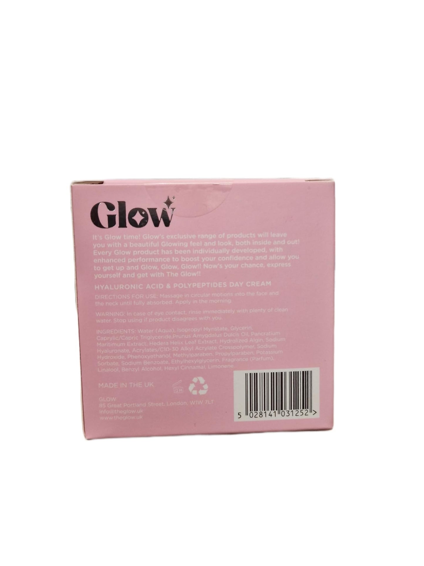 Generic Skin Glow Day Cream Hyaluronic Acid & Polypeptides 50ml - Lightweight Moisturizer for Youthful Complexion, Daily Hydration