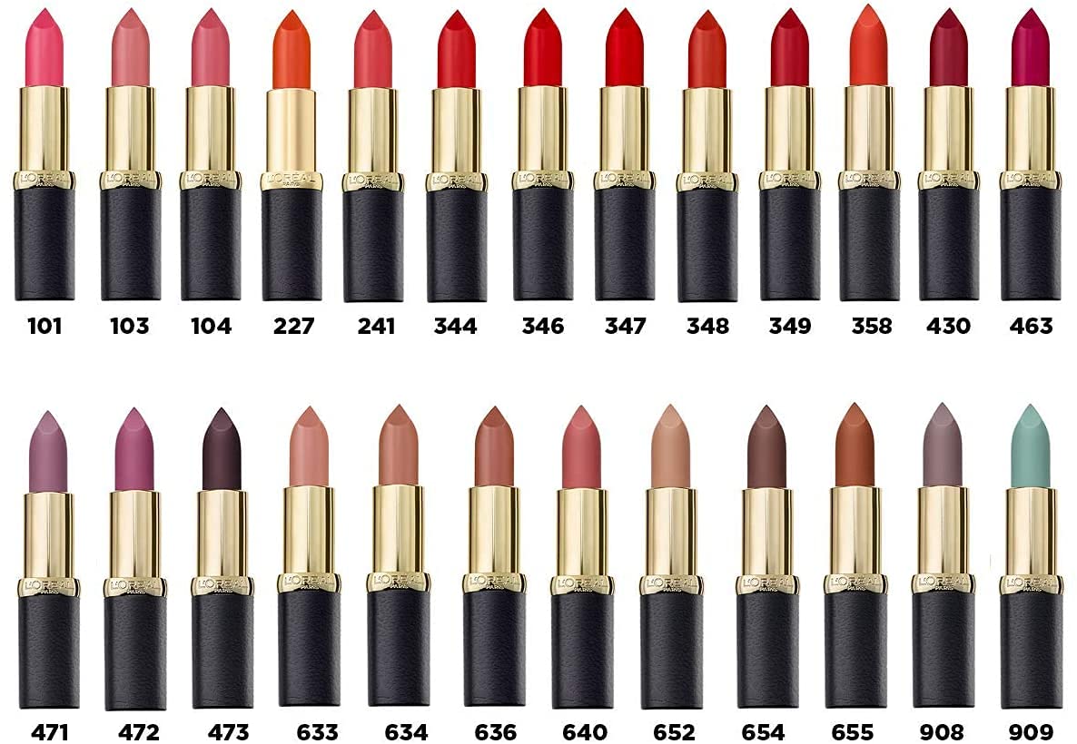 L'ORÉAL Loreal Paris Color Riche Matte 344 Retro Red Matte Lipstick (1 x 5 g)