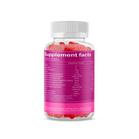 Marine Collagen Gummies - Hydrolysed Collagen Peptides with Zinc, Biotin and Folic Acid - Collagen Supplement for Men & Women - 60 Gummies for Hair, Skin, Nails & Joints - with Vitamin A, C & E