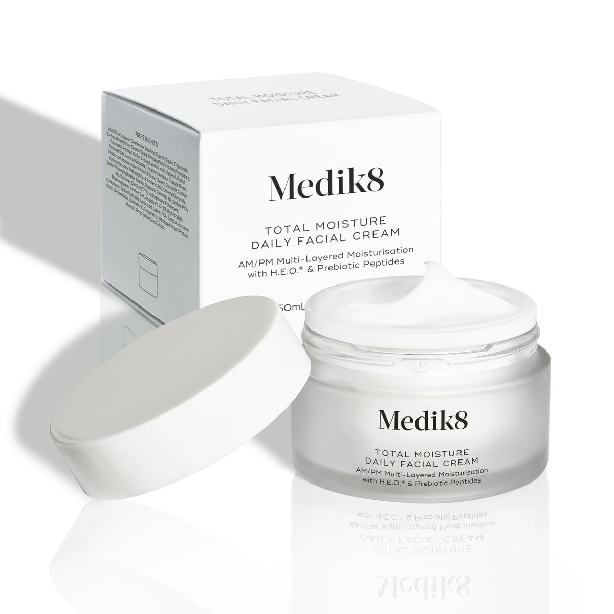 Medik8 Total Moisture Daily Facial Cream, Moisturiser - 50ml (Refill)