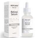 SEFUSON Retinol Serum, High Strength Anti-aging Serum with Hyaluronic Acid & Vitamin E, Face Serum, for Wrinkles, Pigmentation, Fine Lines & Sensitive Skin.1Oz