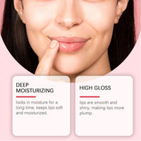 Ruojiar Plum/pify Plumping Serum Oil,Plum/pify Lip Oil Plumper,Moisturizing Lip Boosting Serum,Plumping Lip Gloss,Lip Plu/mping Lip Gloss,Lip Oil Clear,Lip Primer for Women,Non-Sticky,Lip Moisturizer