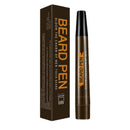 DMQ Beard Pencil Filler,Brown Tattoo Eyebrow Pen with Fork Tip,Waterproof, Long Lasting, Natural Looking,Hair and Beard Filler for Define & Sharpen Hair, Beard & Eyebrow