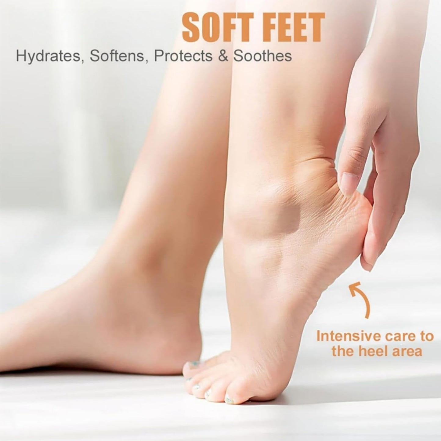 Yoowan Foot Cream For Cracked Heels And Dry Skin,Cracked Heel Repair Cream,Hard Skin Remover Foot C-ream,Dry Feet Treatment,Repairing Cracked Heel And Itchy Feet,Hydrate&Soften,For Heels,Knees,Elbows&Hands