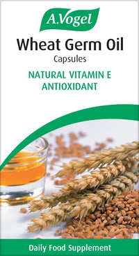 A.Vogel Wheat Germ Oil Capsules is a cold pressed oil rich in vitamin E, an antioxidant, in capsule form for convenience, 120 capsules