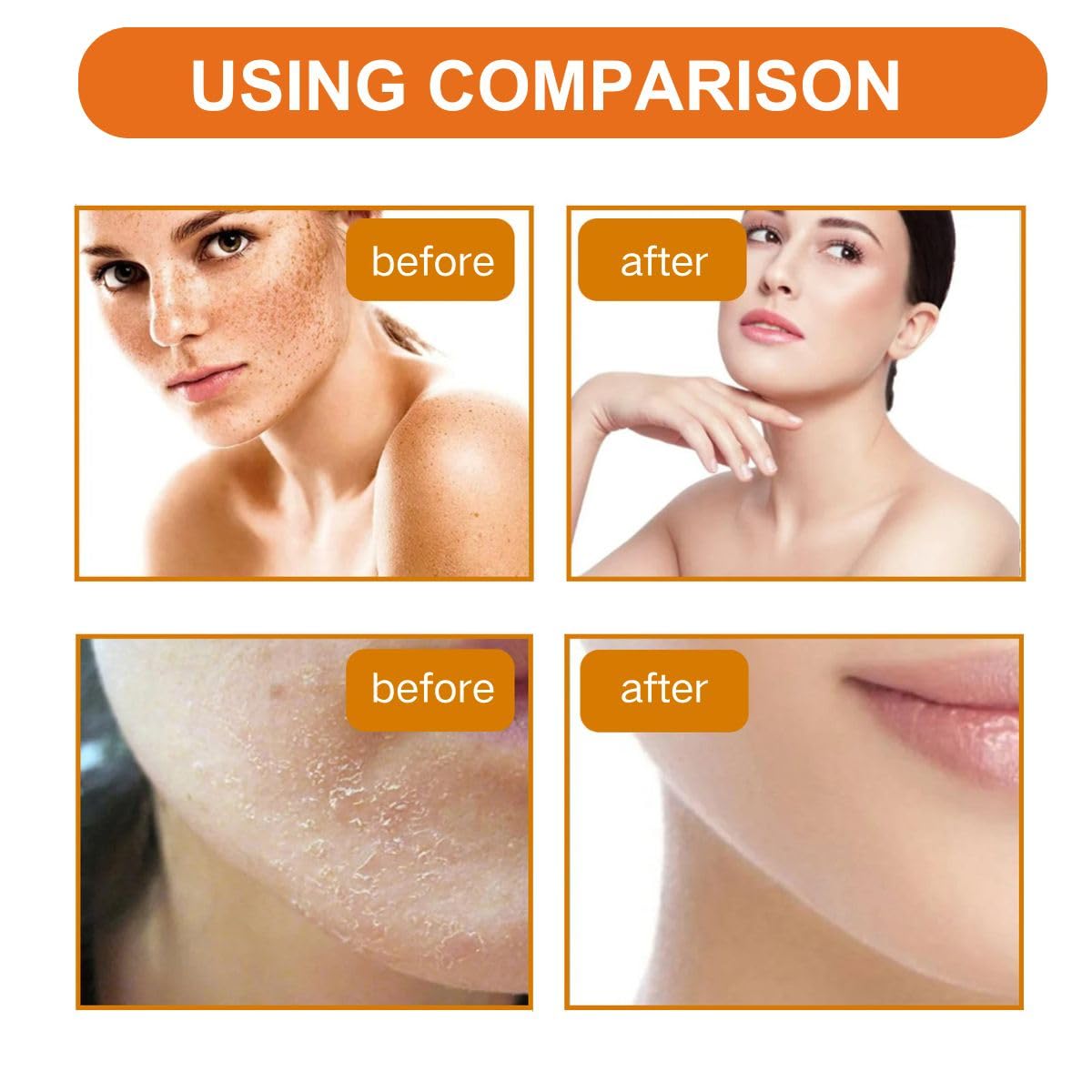 IZBEAUVO Orange Face Exfoliator 2Pcs, Vitamin C Facial Scrub Gel,Deep Exfoliating Face Wash,Blackhead Scrub,Orange Gel Face Scrub Brightening Skin,Soft Your Skin and Remove Dead Skin (2)