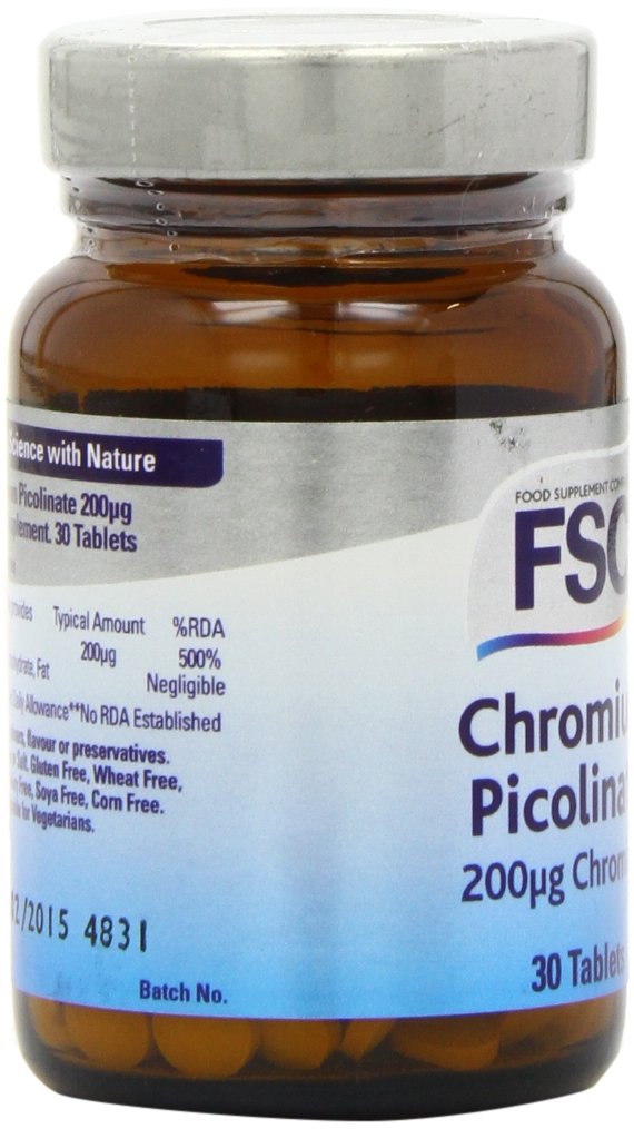 FSC 200ug Chromium Picolinate - Pack of 30 Tablets