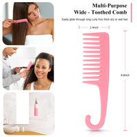 URTHEONE Hair Brush,Detangle Hair Brush, Detangler Brush for Women Men Adults Kids Afro American Type 3a-4c, Detangling Nylon Bristle Brush for Kinky Curly Coily Wavy Wet and Dry Hair,Pinkgreen