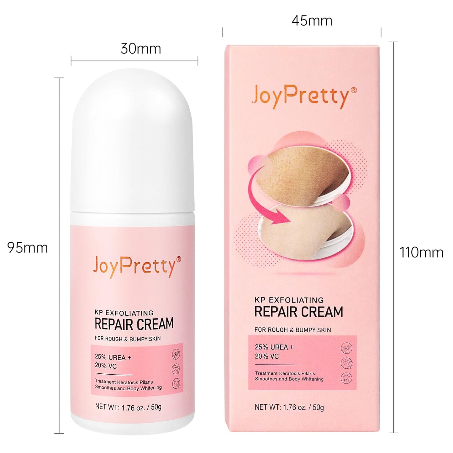 New Irven Keratosis Pilaris Lotion, Legs Treatment Body Cream Skin Exfoliating Repair Cream Chicken Skin Care Cream,Exfoliating Body Cream Rough Bumpy Skin Body Lotion Moisturizing Cream Gets Rid Of Redness