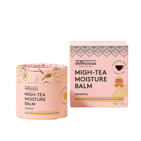 Delhicious Migh-tea Moisture Body Balm, Award winning 100% natural moisturiser, For Dry Skin. Vegan & Plastic Free. 50g.