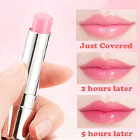 HIVETZ Tinted Lip Balm,Lip Balm,Lip Oil,Glossier Lip Balm,Lip Care Tinted Lip Balm For Women,Pink Lip Balm,Lip Balm Tinted,Girls Lip Balm,Lip Balm Set,Strawberry Lip Balm Natural Lip Protection(#Strawberry)