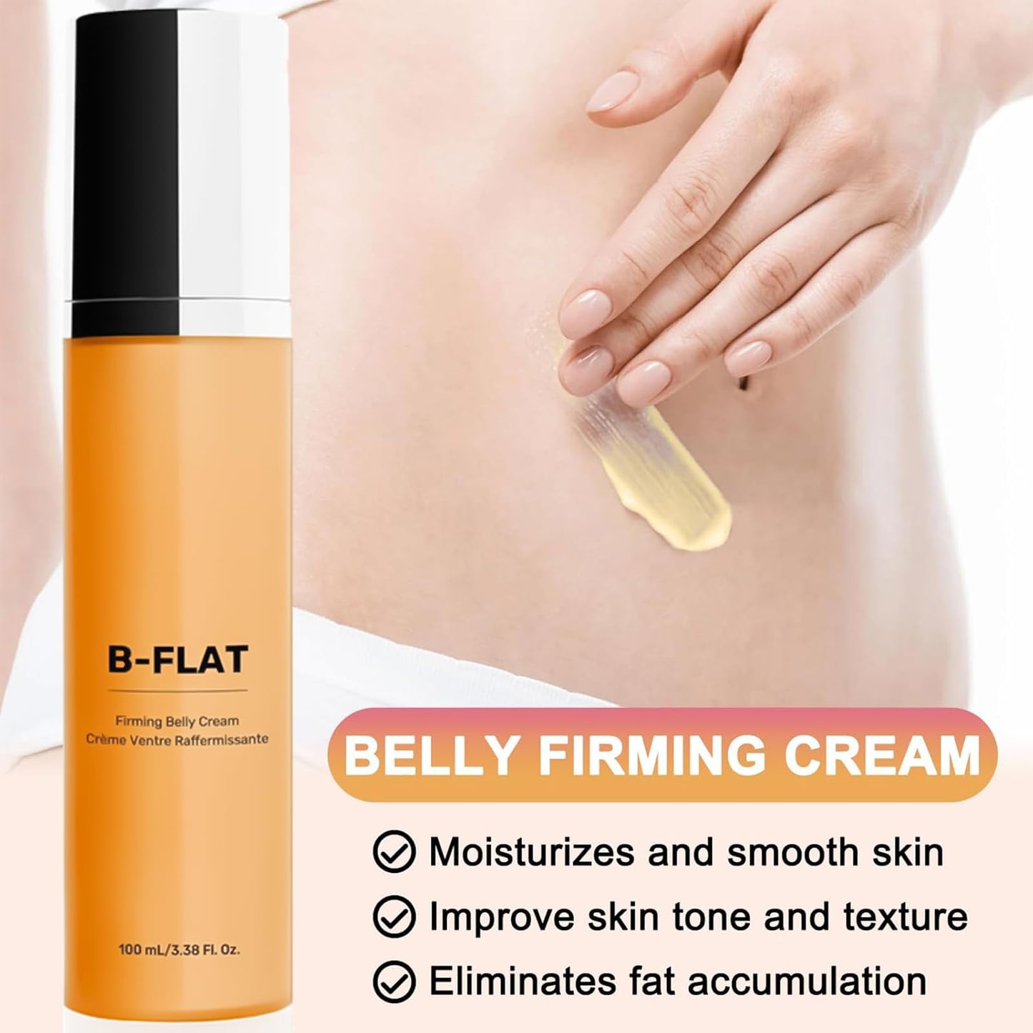 Belly Firming Cream - Skin Tightening Cream Body Firming, Tightening & Hydrating for Tummy, Thighs, Arms & Butt Firms & Tones Sagging Skin for a Smooth, Youthful Glow