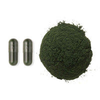 Fushi Organic Spirulina 500 mg, 90 Caps | Cold Processed | Vegan Protein source | Best for Iron, Protein, Vitamin B | Ethical & Vegan Society Approved | Manufactured in the UK