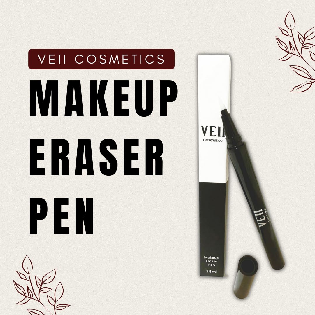 Generic Eye Makeup Remover Pen, Makeup Remover Eraser for Instant Touch-Ups of Stray or Smudged Eyeliner, Lipstick, & More, Travel-Friendly Make up Remover Pen, Eyeliner Eraser Pen