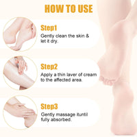ISBEAUSOLS Urea Cream 60 Percent for Feet - Urea Foot Cream - Foot Cream for Cracked Heels and Dry Skin - Cracked Heel Repair Cream - Skin Care Hands & Feet - Foot Moisturiser 2PCS