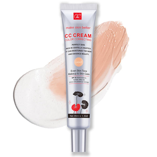 Beauthink CC Cream Foundation with Centella Asiatica Lightweight Skin Tint & Color Corrector, Full Coverage Tinted Moisturiser with SPF 25, Invisible Pore Perfecting Makeup