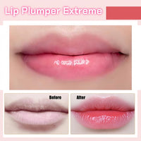Plumping Lip Gloss,Lip Plumper Extreme,Lip Plumping Lip Gloss Clear,Hydrate & Volumize,High Shine Lip Plumper,Volumising Plump Effect For Fuller and Softer Lips,Long Lasting,Llip Oil,Tinted Lip Oil